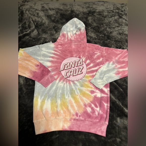 Santa Cruz Tie-Dye Hoodie - Picture 6 of 7